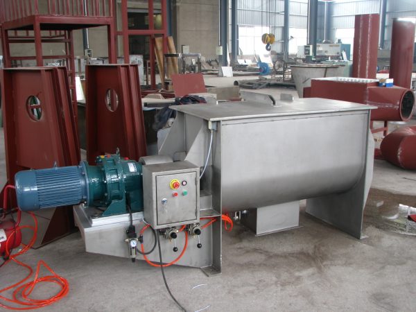 horizontal ribbon mixer